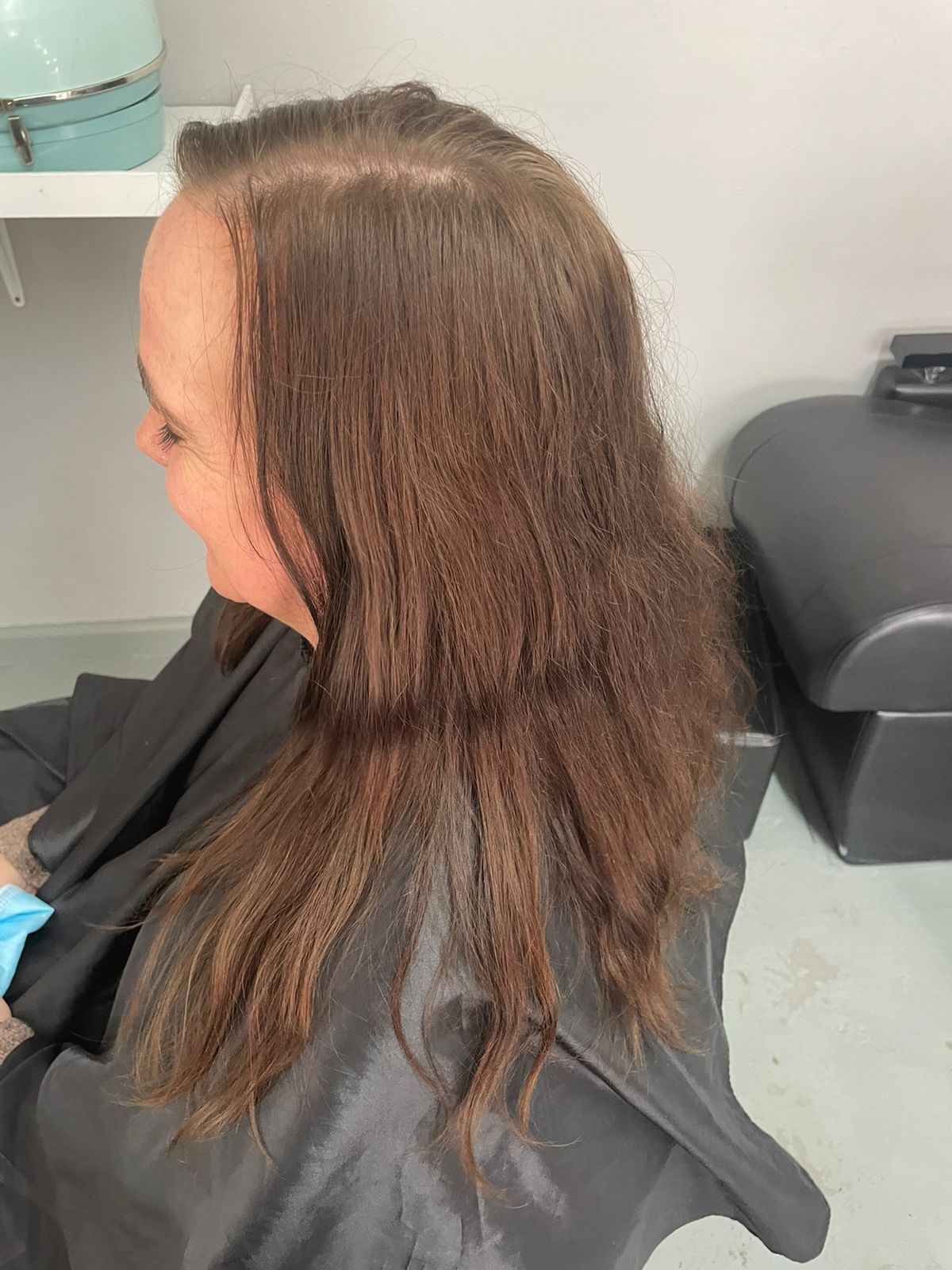 Root tint before, Kiss & Tell Cape Town