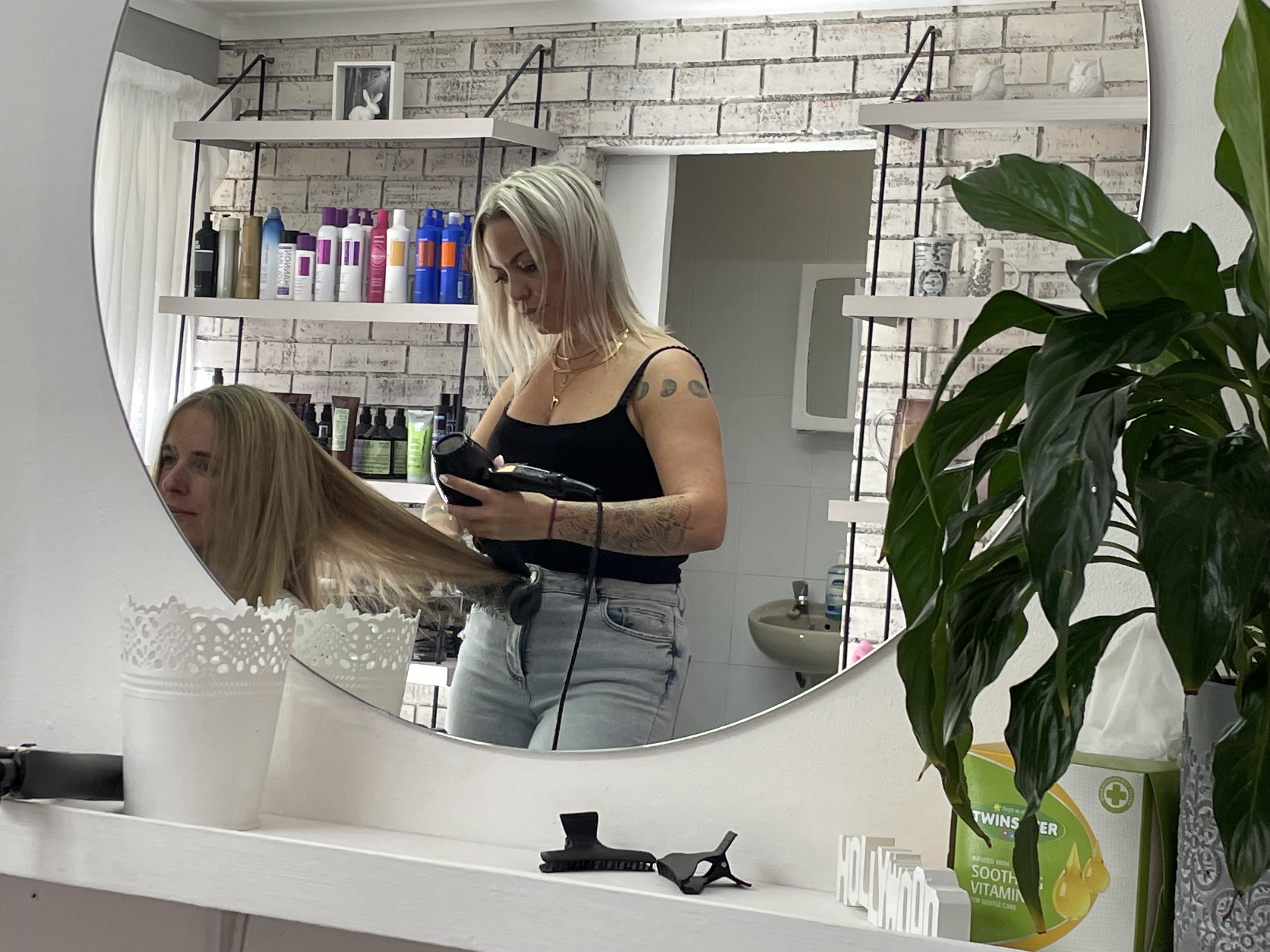 Vivid fashion colour transformation, Cape Town colour specialist